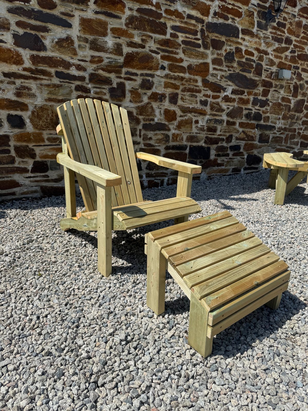Adirondack Castle Chair — handmade timber