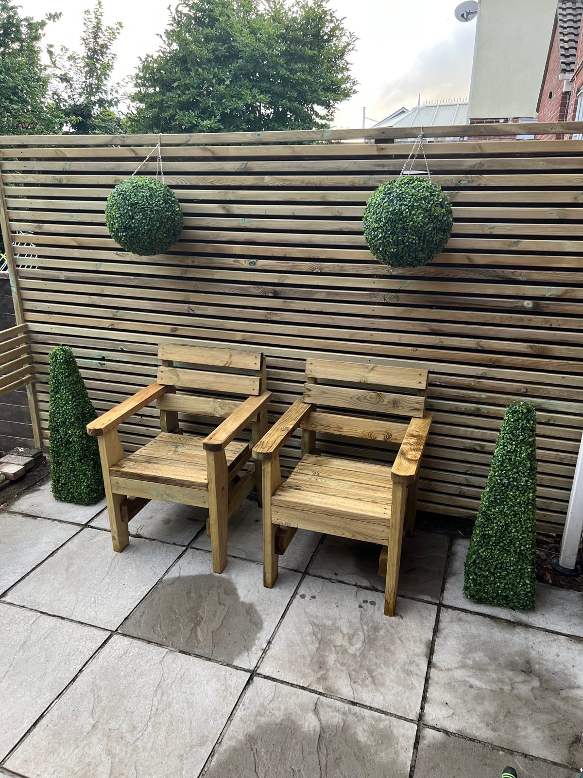 Garden Chair — handmade timber