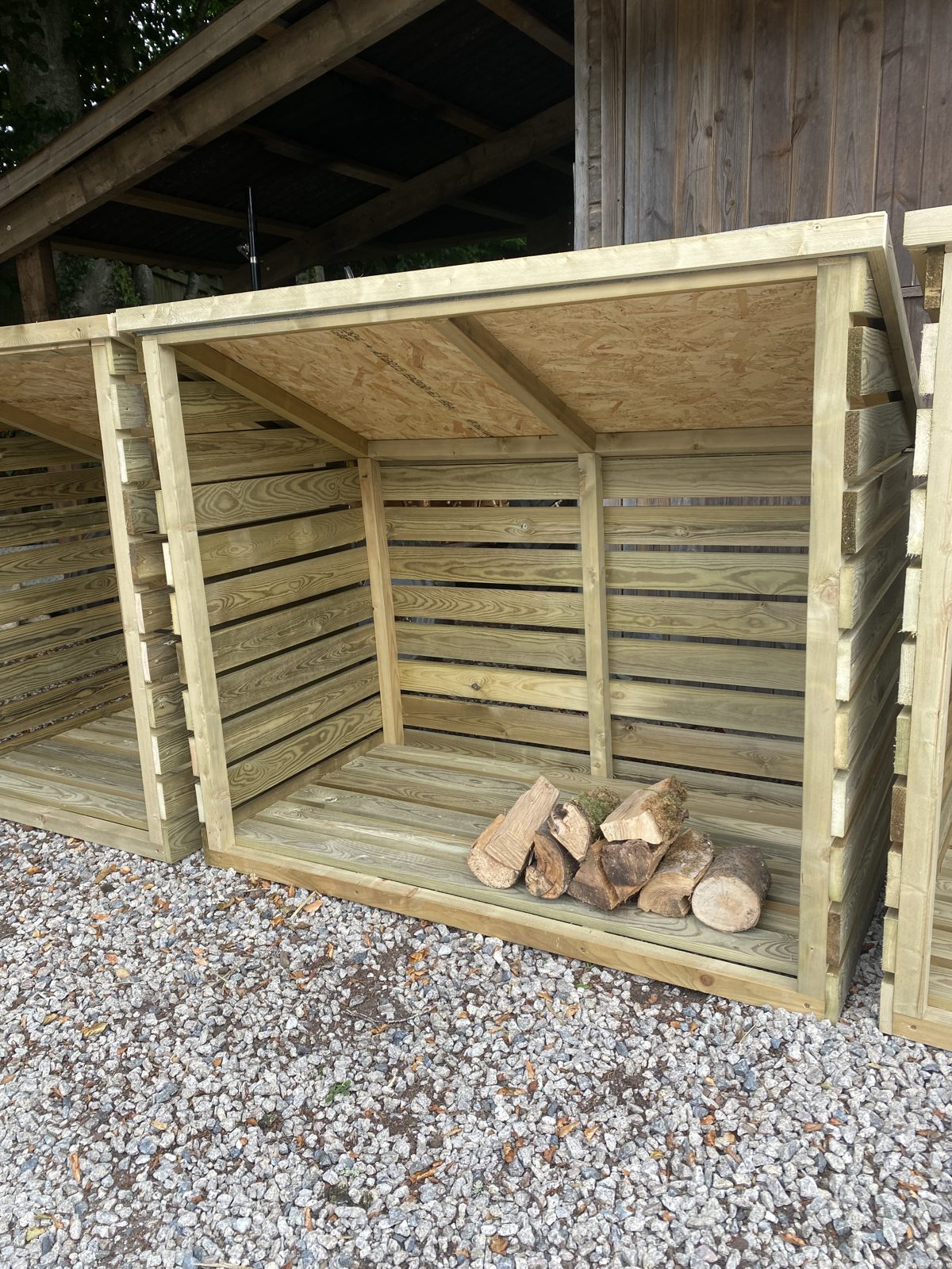 Medium Log Store — handmade timber