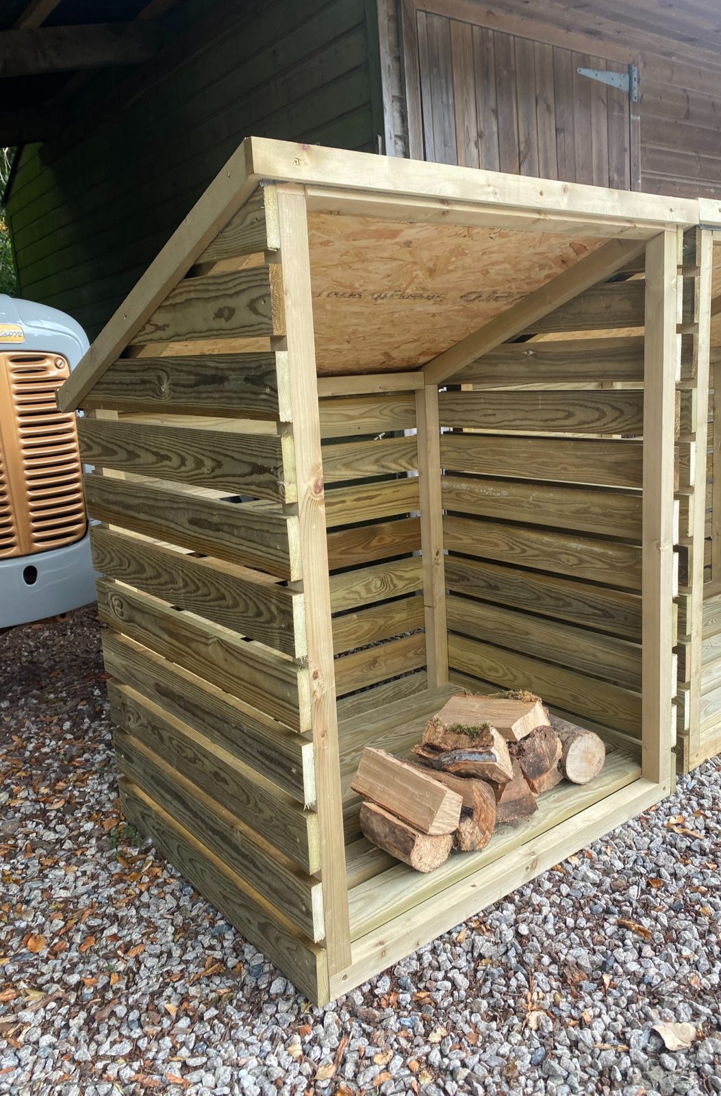 Small Log Store — handmade timber